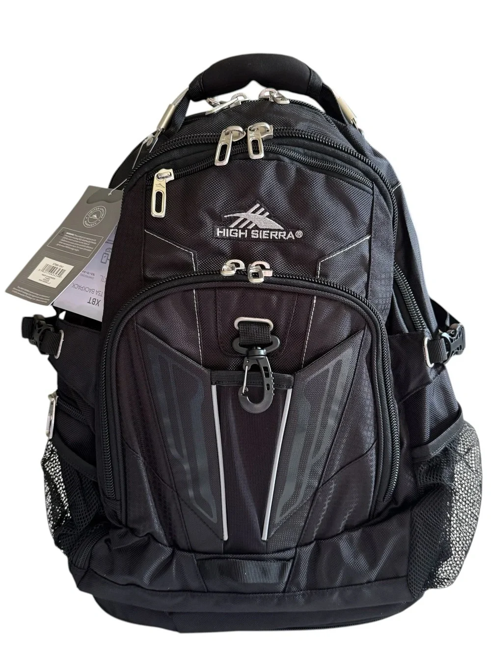 NWT High Sierra XBT - TSA Laptop Backpack Black